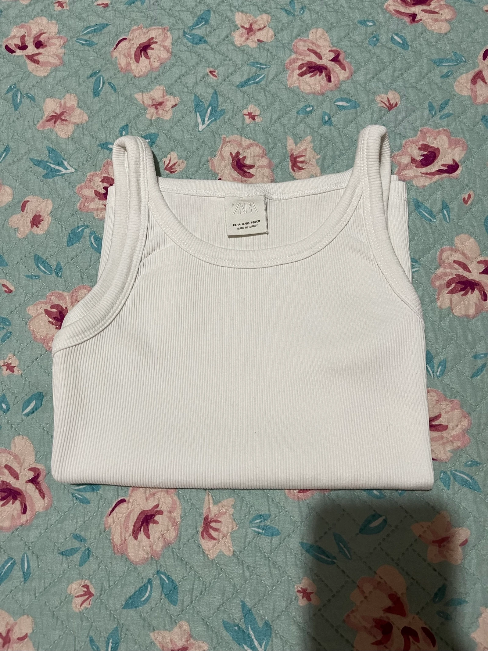 Witte mouwloze trui Zara / Pull blanc sans manches Zara – photo 4